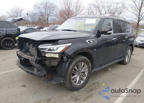 2018 Infiniti Qx80 from USA, damaged, VIN JN8AZ2NE3J9191182